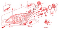 SCHEINWERFER für Honda CR-V DIESEL 2.2 ELEGANCE/SPORT 5 Türen 6 gang-Schaltgetriebe 2008