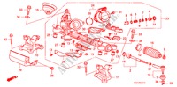 SERVOLENKGETRIEBE(EPS) (RH) für Honda CR-V RVSI 5 Türen 5 gang automatikgetriebe 2007