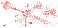 SERVOLENKPUMPE (DIESEL) für Honda CR-V DIESEL 2.2 ELEGANCE/SPORT 5 Türen 6 gang-Schaltgetriebe 2008