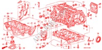 ZYLINDERBLOCK/OELWANNE (2.0L) für Honda CR-V S&L PACKAGE 5 Türen 6 gang-Schaltgetriebe 2008