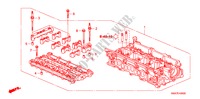 ZYLINDERKOPF(DIESEL) für Honda CR-V DIESEL 2.2 ELEGANCE/SPORT 5 Türen 6 gang-Schaltgetriebe 2008