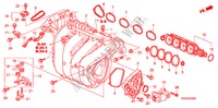 ANSAUGKRUEMMER(2.0L) für Honda CR-V SE 5 Türen 6 gang-Schaltgetriebe 2010