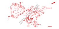 AUSPUFFKRUEMMER(2.4L) für Honda CR-V RV-SI 5 Türen 6 gang-Schaltgetriebe 2009