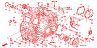 GETRIEBEGEHAEUSE(DIESEL) für Honda CR-V DIESEL 2.2 EX 5 Türen 5 gang automatikgetriebe 2010