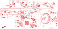 HAUPTBREMSZYLINDER/MASTER POWER(LH)(1) für Honda CR-V EXECUTIVE 5 Türen 5 gang automatikgetriebe 2009