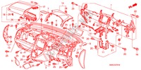 INSTRUMENTENBRETT(RH) für Honda CR-V EX 5 Türen 6 gang-Schaltgetriebe 2009