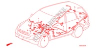 KABELBAUM(LH)(4) für Honda CR-V EXECUTIVE 5 Türen 6 gang-Schaltgetriebe 2009