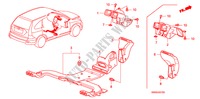 KANAL für Honda CR-V EXECUTIVE 5 Türen 6 gang-Schaltgetriebe 2009