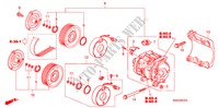 KLIMAANLAGE(DIESEL)(KOMPRESSOR)('10) für Honda CR-V DIESEL 2.2 ELEGANCE/LIFE 5 Türen 6 gang-Schaltgetriebe 2010