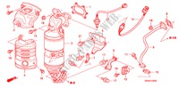 KONVERTER(2.0L) für Honda CR-V SE 5 Türen 6 gang-Schaltgetriebe 2010