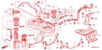 KRAFTSTOFFTANK(DIESEL) für Honda CR-V DIESEL 2.2 COMFORT 5 Türen 6 gang-Schaltgetriebe 2010