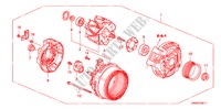 LICHTMASCHINE(DENSO)(2.4L) für Honda CR-V RV-SI 5 Türen 6 gang-Schaltgetriebe 2009