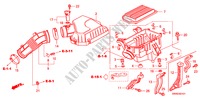 LUFTFILTER(2.4L) für Honda CR-V ELEGANCE 5 Türen 6 gang-Schaltgetriebe 2010