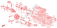 MOTORHALTERUNG(2.4L) für Honda CR-V ELEGANCE 5 Türen 5 gang automatikgetriebe 2010