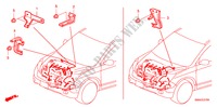 MOTORKABELBAUM, STREBE(DIESEL) für Honda CR-V DIESEL 2.2 RVSI 5 Türen 6 gang-Schaltgetriebe 2009