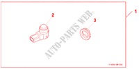 SENS & ADAPTOR NORMAL für Honda CR-V ELEGANCE 5 Türen 5 gang automatikgetriebe 2010