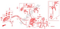 TUERSCHLOESSER, VORNE/AEUSSERER GRIFF(2) für Honda CR-V RVSI 5 Türen 5 gang automatikgetriebe 2009