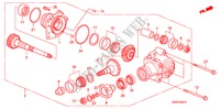 UEBERFUEHRUNG(2.0L)(2.4L) für Honda CR-V EX 5 Türen 5 gang automatikgetriebe 2009