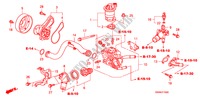 WASSERPUMPE(2.0L) für Honda CR-V ELEGANCE/LIFESTYLE 5 Türen 5 gang automatikgetriebe 2010