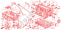 ZYLINDERBLOCK/OELWANNE(DIESEL)('09) für Honda CR-V DIESEL 2.2 S&L PACK 5 Türen 6 gang-Schaltgetriebe 2009