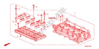 ZYLINDERKOPF(DIESEL)('09) für Honda CR-V DIESEL 2.2 ELEGANCE/SPORT 5 Türen 6 gang-Schaltgetriebe 2009