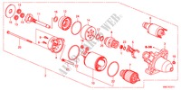 ANLASSER(DENSO)(DIESEL)(AT) für Honda CR-V DIESEL 2.2 EX 5 Türen 5 gang automatikgetriebe 2011