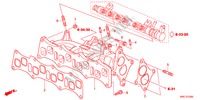 ANSAUGKRUEMMER(DIESEL) für Honda CR-V DIESEL 2.2 ES 5 Türen 6 gang-Schaltgetriebe 2011