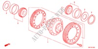 DIFFERENTIAL(DIESEL) für Honda CR-V DIESEL 2.2 EXECUTIVE 5 Türen 6 gang-Schaltgetriebe 2011