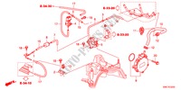 EINBAULEITUNG/UNTERDRUCKPUMPE(DIESEL) für Honda CR-V DIESEL 2.2 ELEGANCE LIFE 5 Türen 5 gang automatikgetriebe 2011
