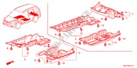 GEHAEUSEUNTERTEIL für Honda CR-V S 5 Türen 5 gang automatikgetriebe 2011