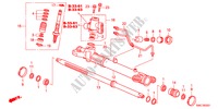 GETRIEBE, SERVOLENKUNG(HPS)(RH) für Honda CR-V DIESEL 2.2 EX ADVANCED 5 Türen 5 gang automatikgetriebe 2011