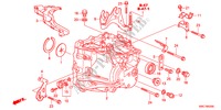 GETRIEBEGEHAEUSE(2.0L)(2.4L) für Honda CR-V EX 5 Türen 6 gang-Schaltgetriebe 2011