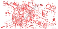 GETRIEBEGEHAEUSE(DIESEL) für Honda CR-V DIESEL 2.2 EX ADVANCED 5 Türen 5 gang automatikgetriebe 2011