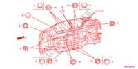 GUMMITUELLE(UNTEN) für Honda CR-V EX 5 Türen 5 gang automatikgetriebe 2011