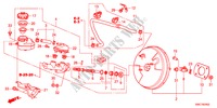 HAUPTBREMSZYLINDER/MASTER POWER(LH)(2) für Honda CR-V RVSI 5 Türen 5 gang automatikgetriebe 2011