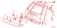 HECKKLAPPE für Honda CR-V DIESEL 2.2 ELEGANCE 5 Türen 6 gang-Schaltgetriebe 2011