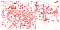 INSTRUMENTENBRETT(RH) für Honda CR-V DIESEL 2.2 SE RUNOUT 5 Türen 6 gang-Schaltgetriebe 2011