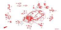 KABELBAUMBAND/BUEGEL(RH)(2) für Honda CR-V DIESEL 2.2 EXECUTIVE 5 Türen 5 gang automatikgetriebe 2011