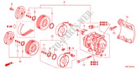KLIMAANLAGE(KOMPRESSOR)(DIESEL) für Honda CR-V DIESEL 2.2 SE RUNOUT 5 Türen 6 gang-Schaltgetriebe 2011