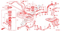 KRAFTSTOFFTANK(DIESEL) für Honda CR-V DIESEL 2.2 ES 5 Türen 6 gang-Schaltgetriebe 2011