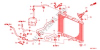 KUEHLERSCHLAUCH/RESERVETANK(2.4L) für Honda CR-V RV-I 5 Türen 5 gang automatikgetriebe 2011