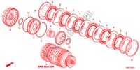 KUPPLUNG(SEKUNDE)(2.4L) für Honda CR-V RV-I 5 Türen 5 gang automatikgetriebe 2011