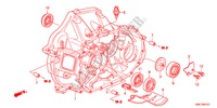 KUPPLUNGSGEHAEUSE(2.4L) für Honda CR-V 2.4 EXECUTIVE 5 Türen 6 gang-Schaltgetriebe 2011