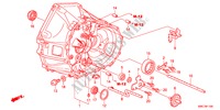 KUPPLUNGSGEHAEUSE(DIESEL) für Honda CR-V DIESEL 2.2 ELEGANCE 5 Türen 6 gang-Schaltgetriebe 2011