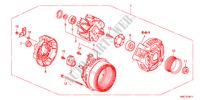 LICHTMASCHINE(DENSO)(2.4L) für Honda CR-V 2.4 ELEGANCE 5 Türen 5 gang automatikgetriebe 2011