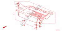 MOTORABDECKUNG(DIESEL) für Honda CR-V DIESEL 2.2 EXECUTIVE 5 Türen 5 gang automatikgetriebe 2011