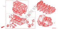 MOTOREINHEIT/GETRIEBE KOMPL.(DIESEL) für Honda CR-V DIESEL 2.2 ELEGANCE LIFE 5 Türen 6 gang-Schaltgetriebe 2011