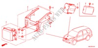 RADAR für Honda CR-V DIESEL 2.2 EX ADVANCED 5 Türen 6 gang-Schaltgetriebe 2011