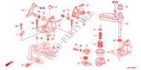 SCHALTARM/SCHALTHEBEL(2.0L)(2.4L) für Honda CR-V ELEGANCE LIFESTYLE 5 Türen 6 gang-Schaltgetriebe 2011