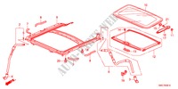 SCHIEBEDACH für Honda CR-V RVSI 5 Türen 6 gang-Schaltgetriebe 2011